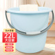 福爱家水桶塑料桶洗脚泡脚桶洗衣洗车泡澡桶加厚提水桶拖把桶22L