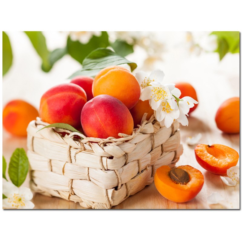 0WYV田园风景j装饰画餐厅壁画清新水果无框画餐厅水果店挂画壁画图片