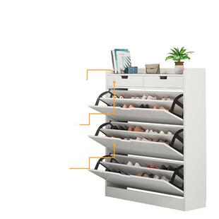 超薄翻斗鞋柜家用门口省空间大容量多层鞋架子多功能收纳柜玄关柜