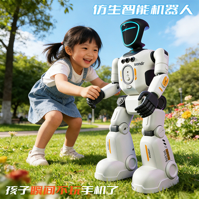 新款仿生关节智能机器人儿童玩具