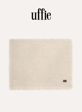 UFFIE于绘 流苏装饰山羊绒围巾