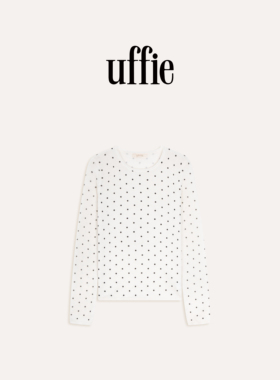 UFFIE于绘 小雪豆 波点山羊绒针织内搭