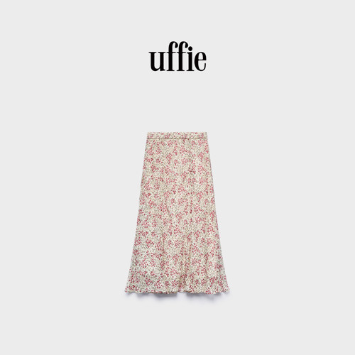 uffie于绘 蔷薇庄园 碎花鱼尾裙