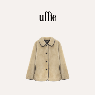 UFFIE于绘 撞色皮毛一体 米粒蛋卷