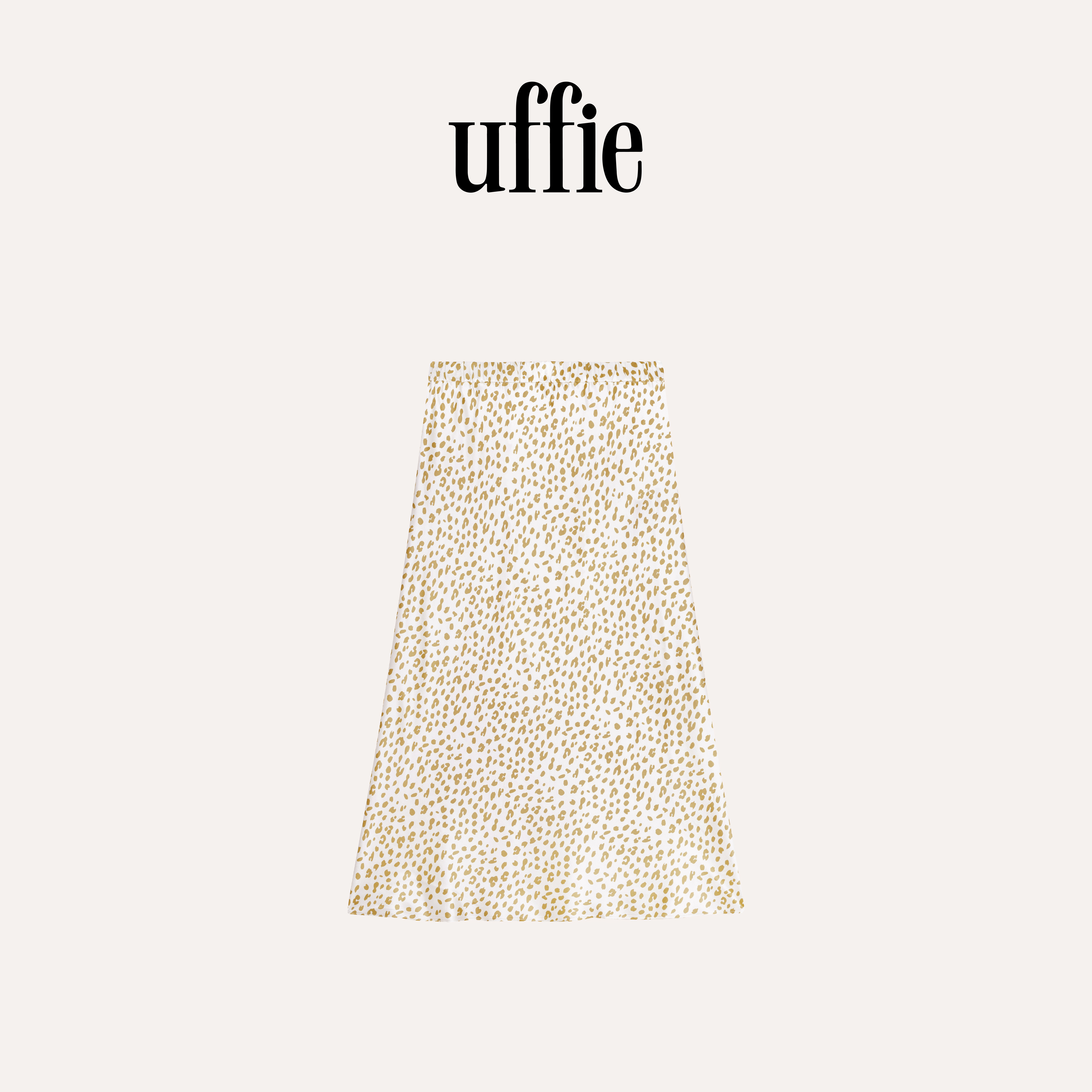 UFFIE于绘 小奶豹 波点鱼尾半裙
