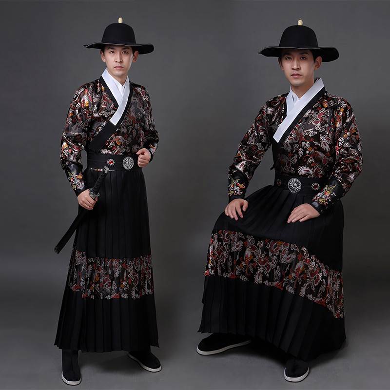 古装明制汉服男飞鱼服锦衣卫绣春刀衣服中国风蟒袍曳撒武侠装春季