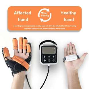 Hand gloves for intelligent rehabilitation robot gloves