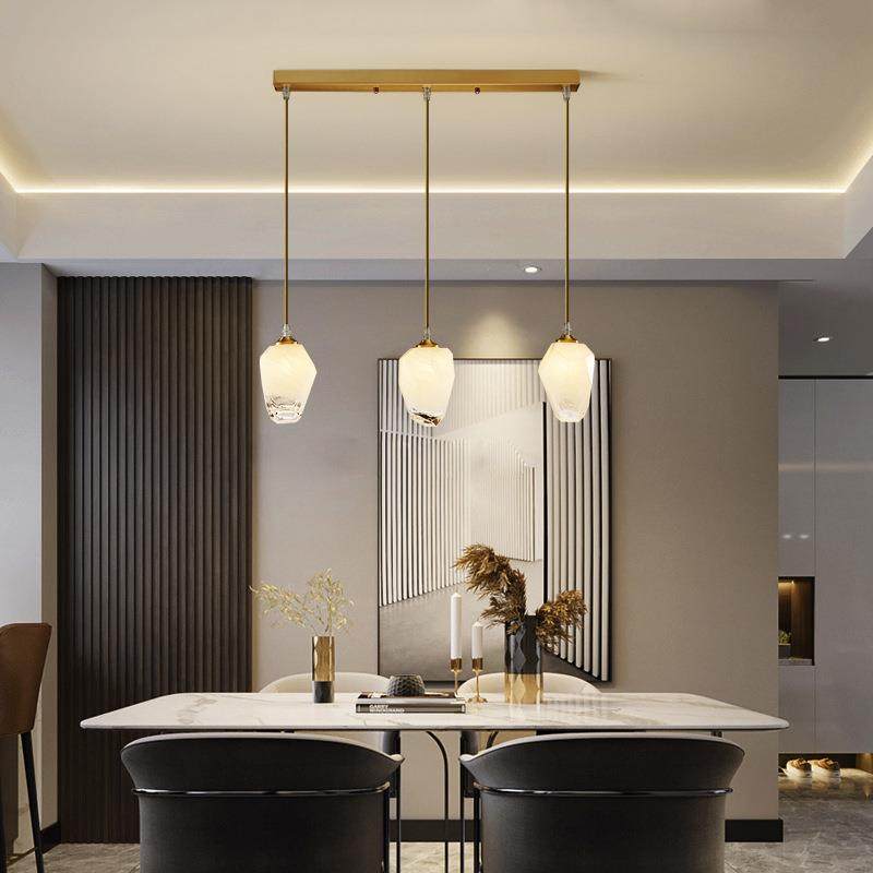 吧台小吊灯美式简约卧室床头装饰个性灯具网红北欧设计三头饭厅灯