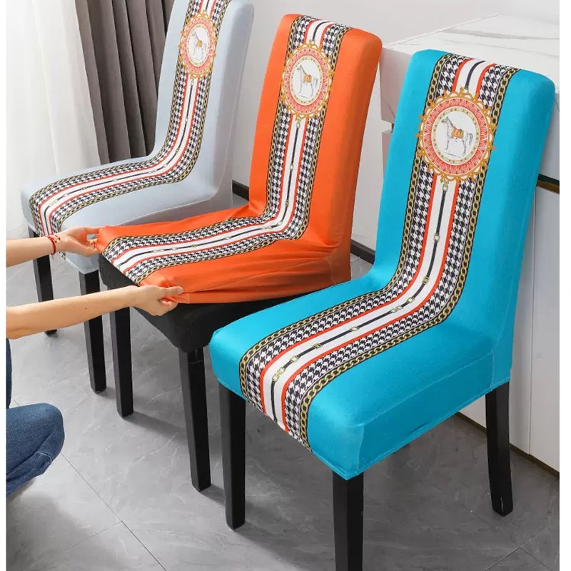 家用凳子垫靠背罩餐套装椅子套桌布防水防油免洗新款餐桌垫椅套