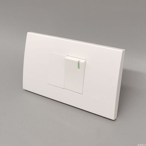 118/120型一开双控开关面板家用墙壁插座单开双控开关暗装家用