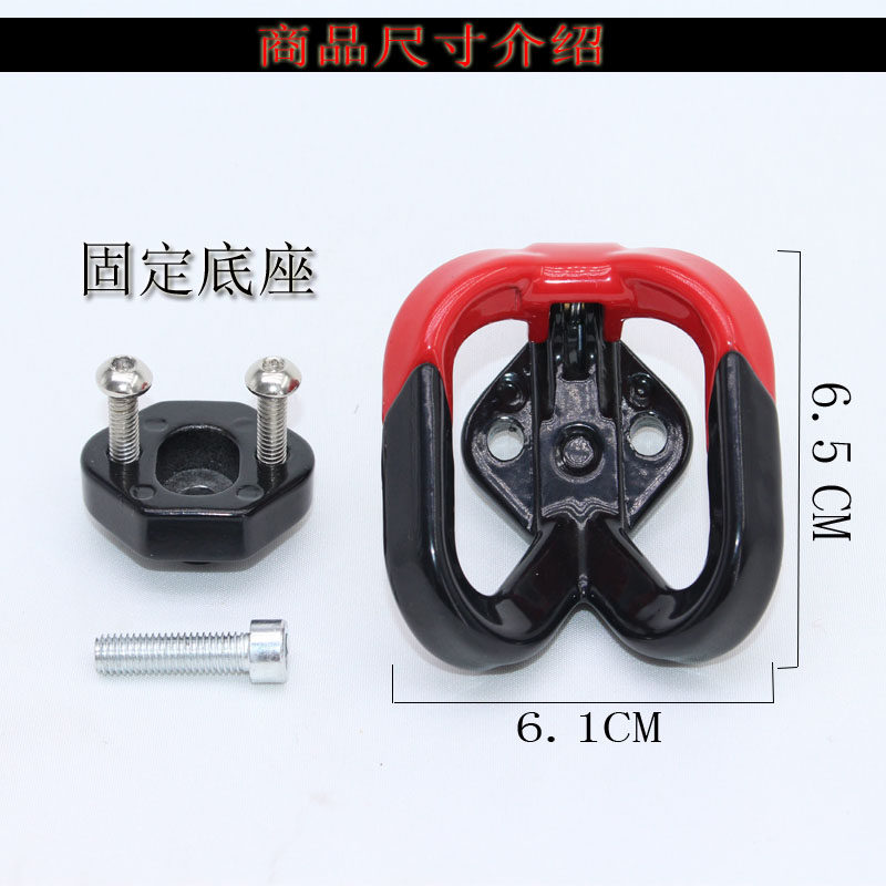 新款电动车金属双挂钩女装踏板摩托车购物袋子包包菜篮子通用张合