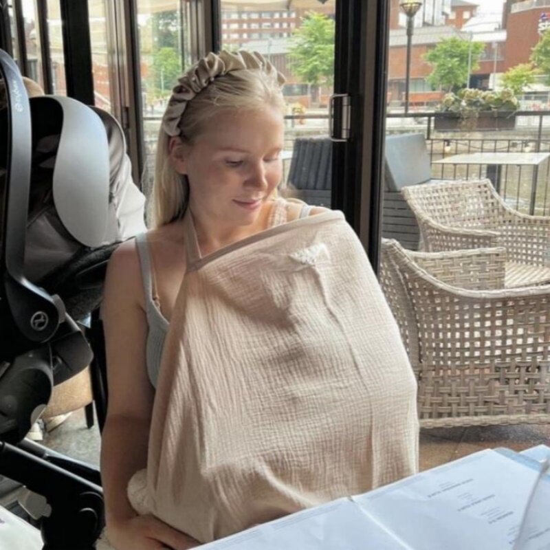 喂奶遮羞布哺乳巾外出遮挡神器喂奶巾外出夏季防走光哺乳巾户外