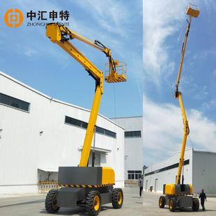曲臂高空作业平台10米自行式曲臂平台自由转向曲臂升降平台