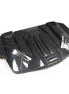 适用宝马F10M5/F06/F12/F13M6改装干式碳纤维发动机盖板引擎盖