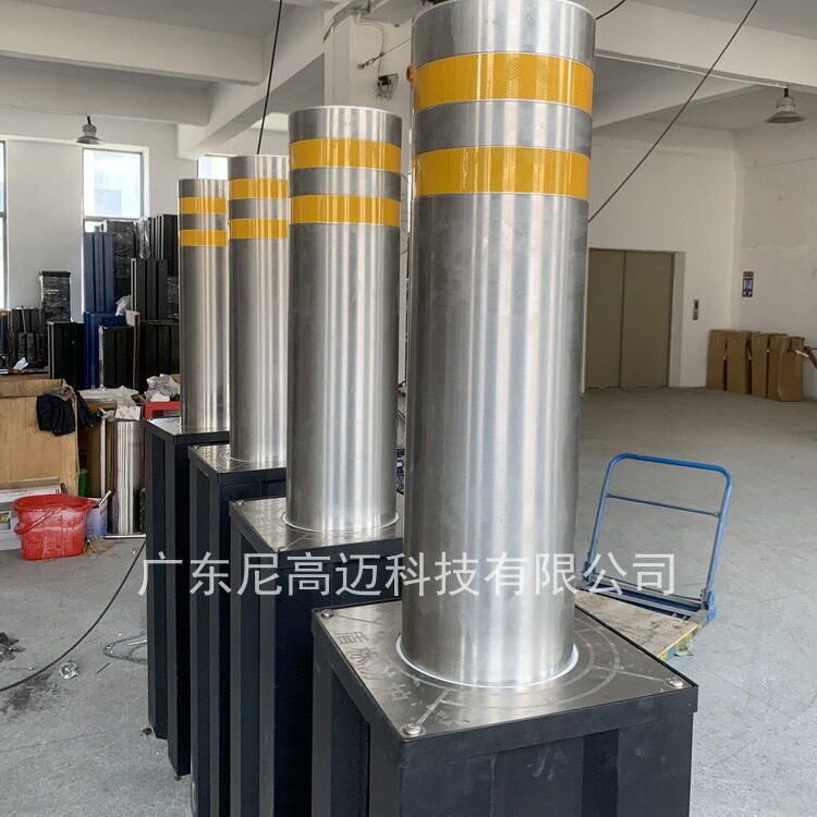 伸缩式路桩304不锈钢防撞柱子秦皇岛公园度假村宾馆止车挡杆厂家