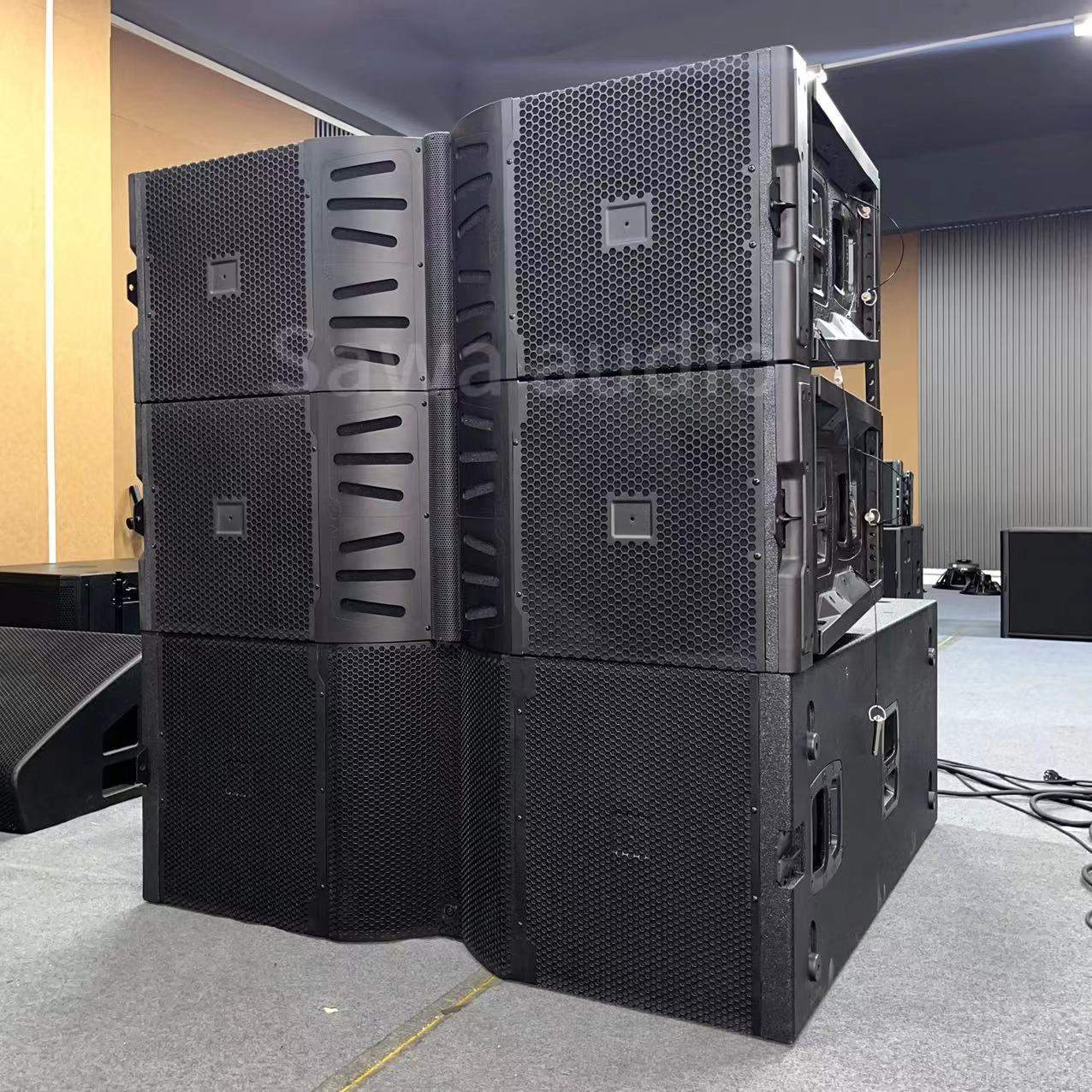 直销V25双15寸三分频线阵音响专业大型户外演出舞台音响