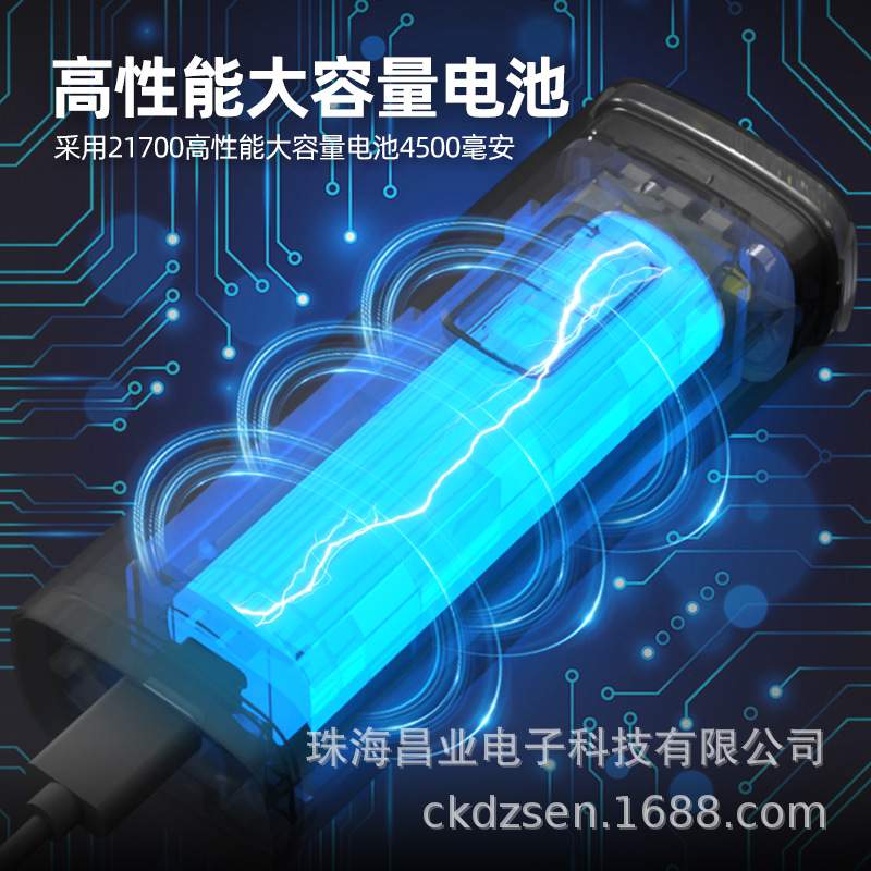 cyclami自行车灯夜骑山地车公路单车前灯1200流明车前灯高亮远射