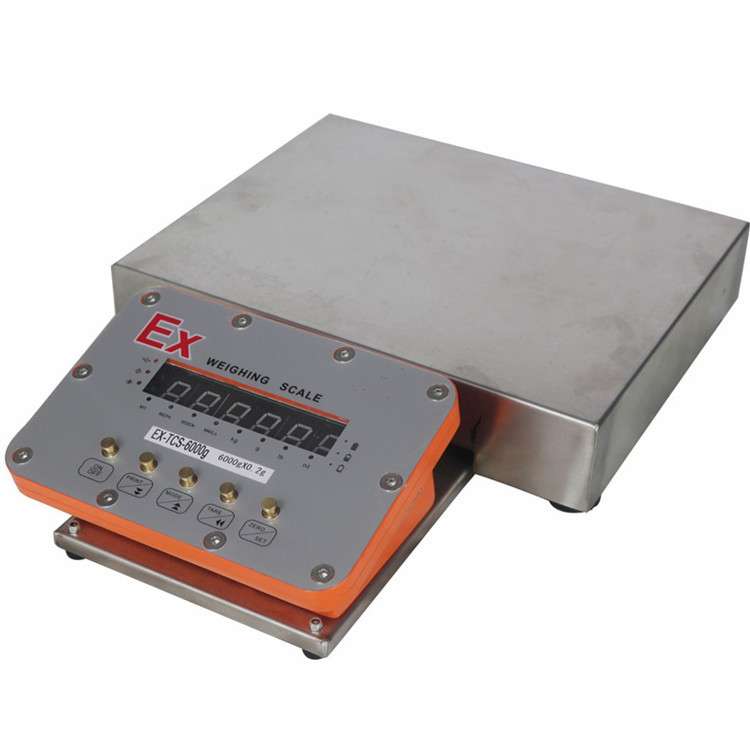 RS232C带远程信号输出输入本安型防爆电子秤300g-6000g防爆天平