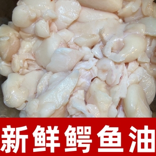 鳄鱼油 新鲜现杀鳄鱼油脂肪 现杀鳄鱼油新鲜鳄鱼油
