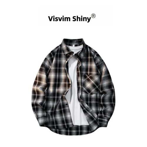 VisvimShiny2026男款宽松衬衣