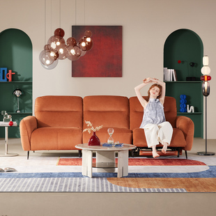 简约雪精灵GN.511B LAZBOY乐至宝多功能布艺沙发美式 商场同款