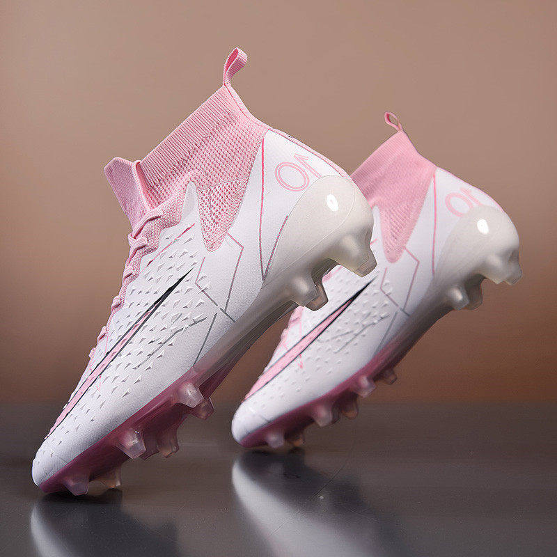 迈耐克斯文2026新品成人女童足球鞋男童学生长钉AG碎钉TF儿童女款
