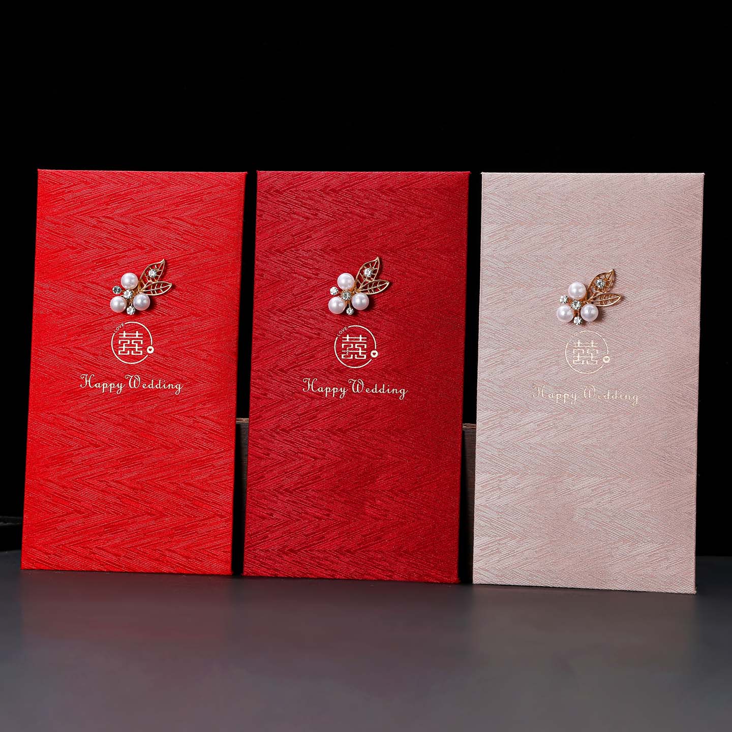 高级缎面布艺红包千元万元款