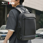七匹狼商务出差双肩包男士 新款 大容量旅行包休闲书包通勤电脑背包