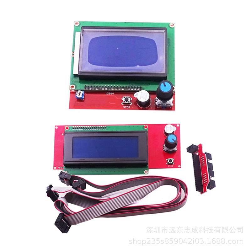 3D打印机controller RAMPS1.4 LCD 12864 LCD 2004液晶控制屏模块