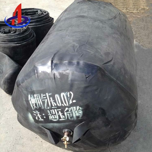 可重复使用管道堵水及脱模多功能橡胶芯模 圆形黑色橡胶气囊