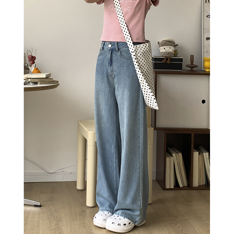 忠犬小八牛仔裤女款直筒