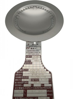 爆破片YF2532405065-0.24-A80100125150200250300350