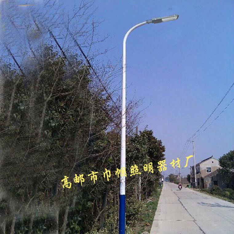 厂家供应路灯杆高邮6-15米大功率100Wled户外路灯灯杆厂家定制