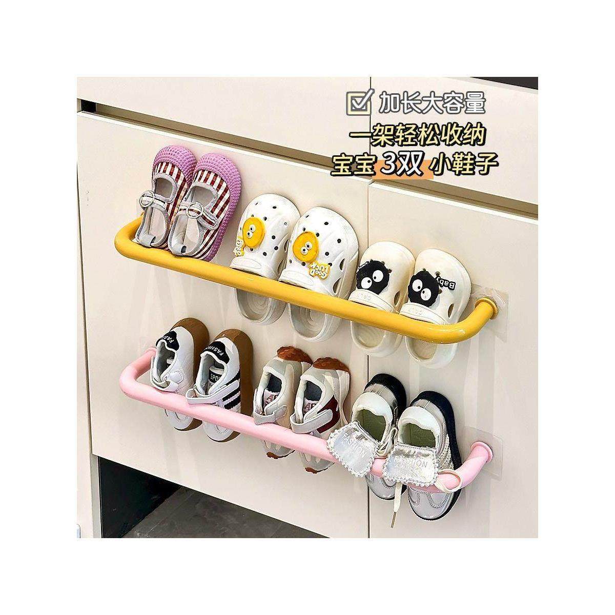 门后鞋架简易壁挂式墙上儿童鞋架家用门口多层收纳架宝宝挂鞋架子,住宅家具,鞋架,淘宝优惠券,粉丝福利购,淘宝优惠卷