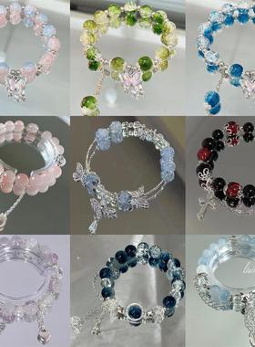 【爆珠手链】程小时手链diy同款印象手链小众气质高级感国风串珠