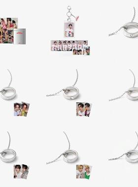韩国男团 时尚戒指吊坠项链 应援粉丝纪念周边