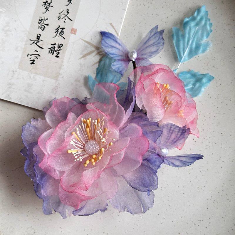 【梦霄】花间蝶仙气仿烫朵