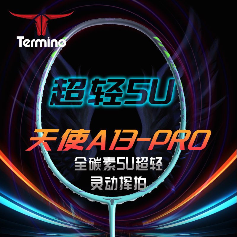 全碳素纤维羽毛球拍TERMINO超轻