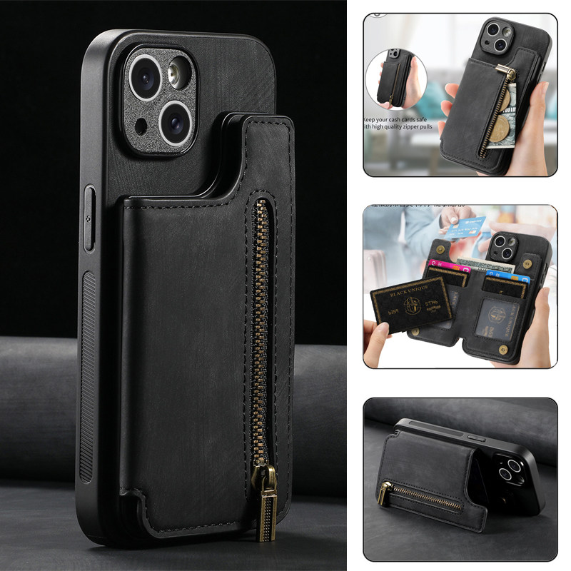 情侣兔适用于小米15Pro手机套civi4pro商务14/12SE零钱包11Ultra复古mi10s插卡套civi1s男士3s小众CC9时尚lit