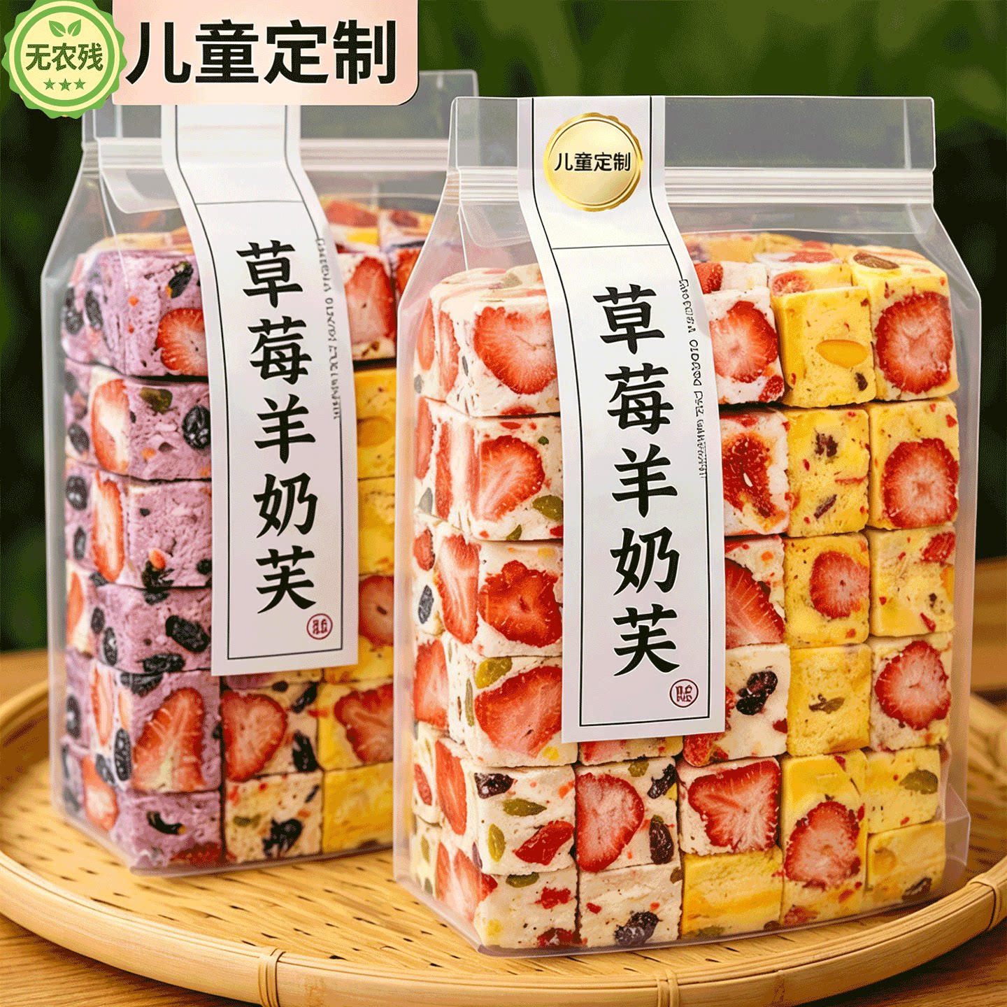 【央妈推荐】特大块！草莓羊奶芙