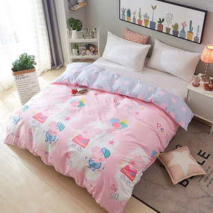 纯棉被套单件单人全棉被罩150x200x230学生儿童定做1.2米1.5mx2.0