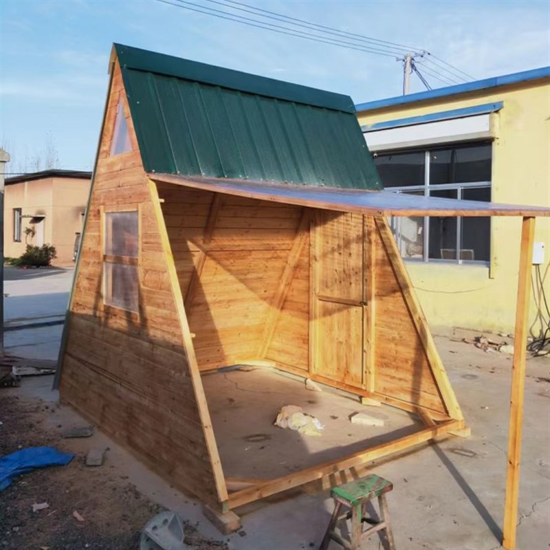 三角形树屋网红景区农家乐民宿木房子移动别墅户外儿童防腐小木屋