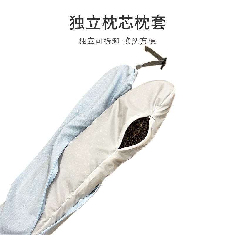 U型荞麦枕旅行枕护颈透气有支撑出差旅行U枕颈部靠枕护颈飞机开车