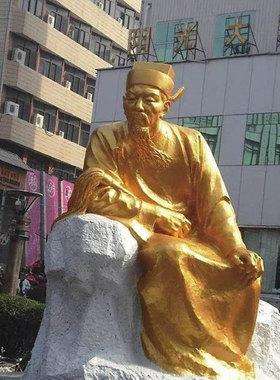 石膏定制邓禹雕塑订做耿弇马武班彪五伦梁鸿王景朱浮冯衍雕像摆件