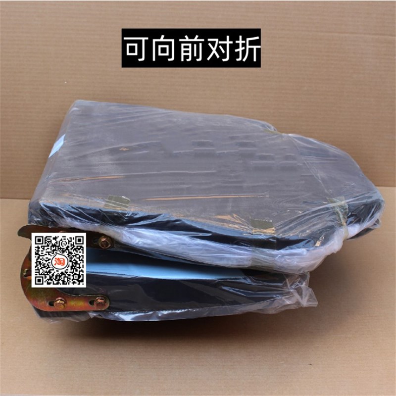 柴农矿叉用工地电动三轮车加厚海绵座垫靠垫固定焊件驾驶位座椅架