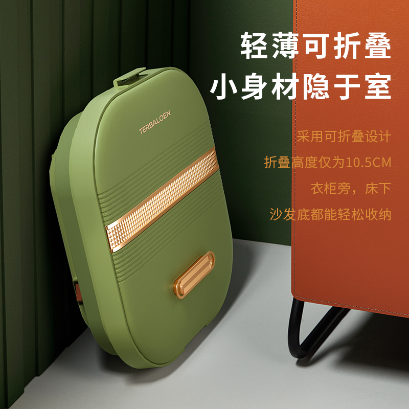 特宝隆家用可折叠便携式泡脚桶加热恒温足浴盆电动全自动按摩神器