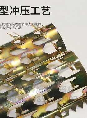 管道防爬刺 阳台防盗刺 平板刺 镀锌不锈钢喷塑黄色各种型号包邮