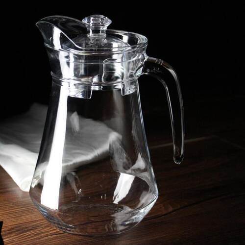 1.3L鸭嘴壶PC 透明亚克力仿水晶冷水壶饮料壶 塑料酒店用品耐摔