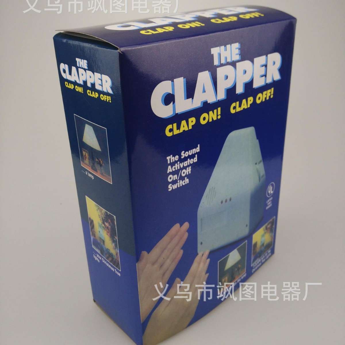 声控开关 the clapper 感应开关 48个  手拍开关  180g
