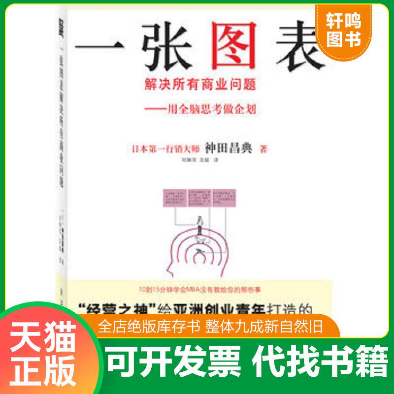 正版发货快一张图表解决所有商业问题 9787534139901 神田昌典 浙江科学技术出版社
